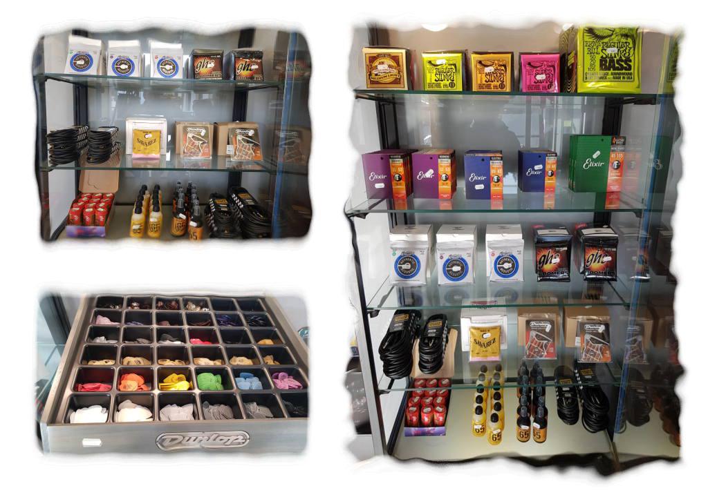 Cordes pour guitare à quimper acheter cordes basse et médiator Bénodet